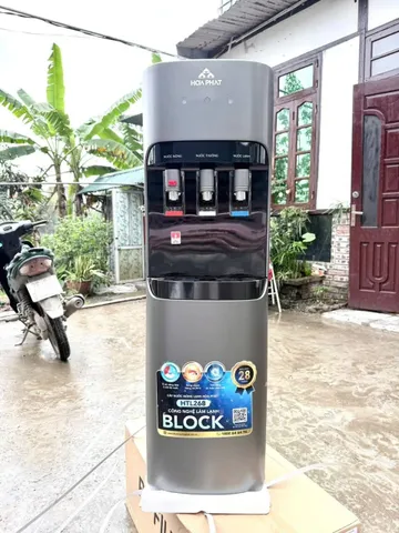 Cây nước nóng lạnh Hoà Phát HTL286-úp bình làm lạnh block (P130544)