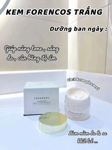 Kem Dưỡng Trắng Da Forencos 50ml , Cấp Ẩm, Săn Chắc Da, Hàn Quốc Chính Hãng 846786