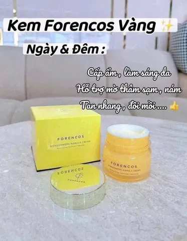 Kem Dưỡng Trắng Da Forencos 50ml , Cấp Ẩm, Săn Chắc Da, Hàn Quốc Chính Hãng 846786