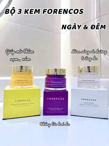 Kem Dưỡng Forencos Peptide Redensifying Intensive Cream Màu Tím - Kem Dưỡng Trắng Da Ban Đêm Hàn Quốc Giúp Chống Lão Hóa và Cấp Ẩm Tối Đa 846807