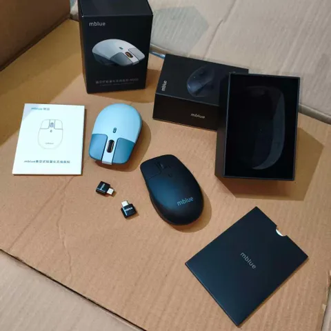 [Kho Long Biên] Chuột không dây công thái học MEIZU mblue M203, sạc Type-C, thiết kế dạng treo (P130370)