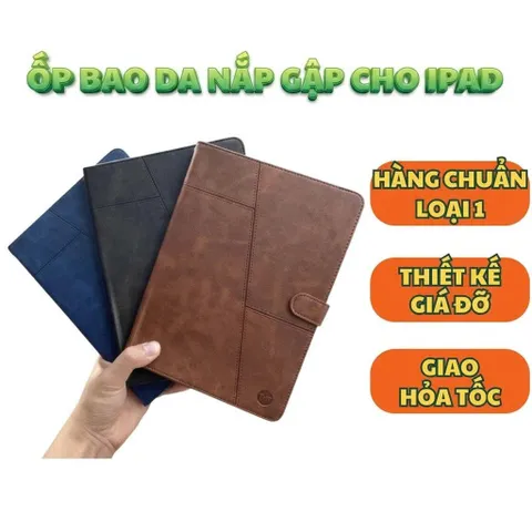 Bao da Ipad nắp gập THT Cho Ipad 2/3/4 Ipad 5/6/7 Ipad pro 10.2/10.5 Ipad Air4 10.9/11 (P130348)