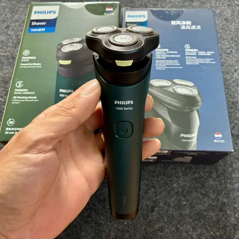 Dao Cạo Râu Điện Philips S1131 - S1771 - Lưỡi Dao Tự Mài - Chống Nước IPX7 - Pin 60 Ngày - Sạc USB (P130252)