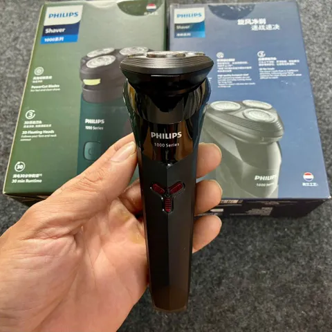 Dao Cạo Râu Điện Philips S1131 - S1771 - Lưỡi Dao Tự Mài - Chống Nước IPX7 - Pin 60 Ngày - Sạc USB (P130252)