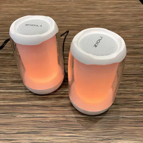 Cặp 2 Loa Bluetooth Zidli D81 + Quà 99K + Đèn RGB đổi màu theo nhạc, có dây AUX (P129920)