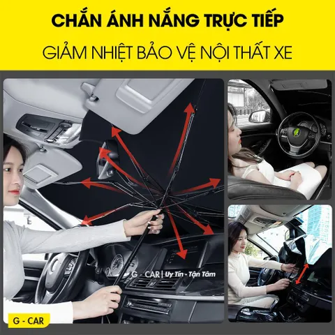 Ô Dù Che Nắng Ô Tô Kính Lái GCAR Cao Cấp Cho xe SUV - BÁN TẢI - CUV - MPV - SEDAN  giúp Chống Nóng C (P129533)