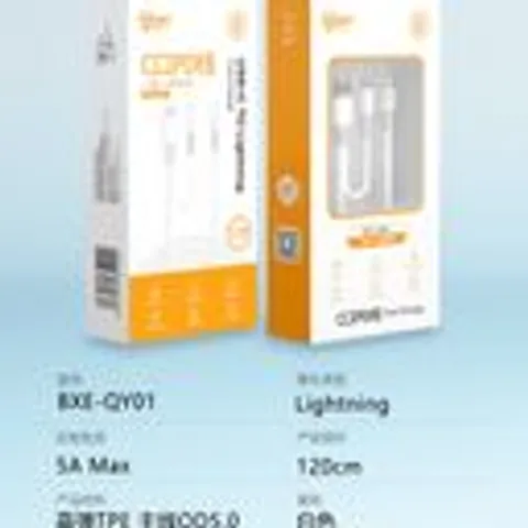 Cáp 3 đầu USB + C ra Lightning hãng BXE, Model: QY01 (P129516)