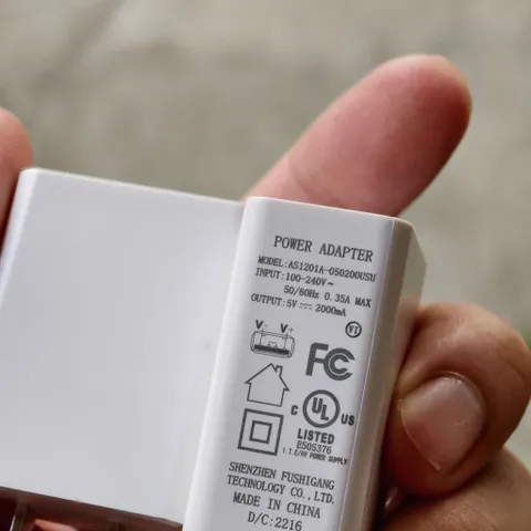 Củ sạc USB 10w ( 5V-2A ) Model: AS1201A-0502000USU – sạc ổn định, bền bỉ, dùng cho mọi thiết bị (P128753)