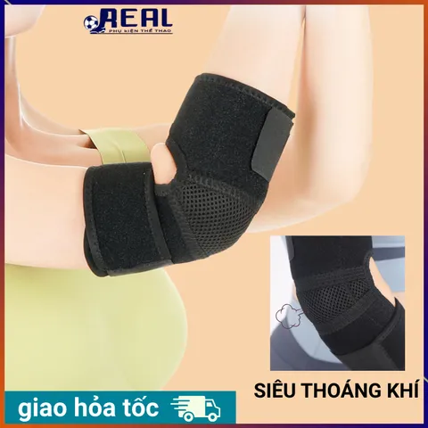 Bó Khuỷu Tay Thể Thao Giảm Chấn – Bảo Vệ Khuỷu Tay ROVIX SPORT (P128124)
