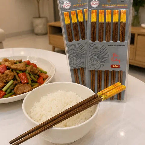 5 Đôi đũa buông bọc nhựa giả ngọc (P127857)