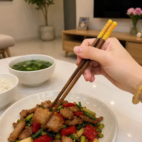 5 Đôi đũa buông bọc nhựa giả ngọc (P127857)