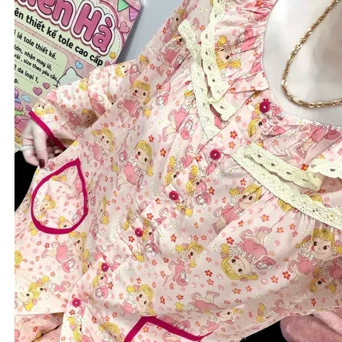 {Hàng mới về}Bộ ngủ mặc nhà tiểu thư F21
