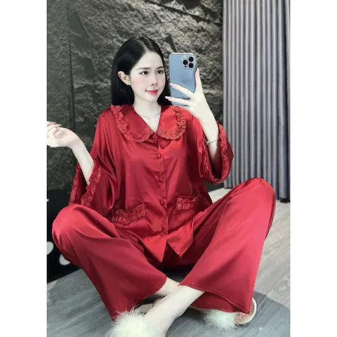 (40-60kg) Tay lỡ cổ sen phối ren trơn