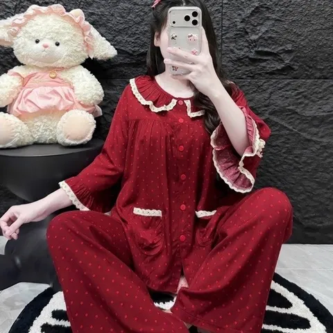 {Mẫu hot}Tay lỡ cổ sen phối ren