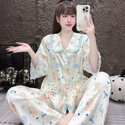 {Mẫu hot} Tay lỡ cổ sen ren mềm