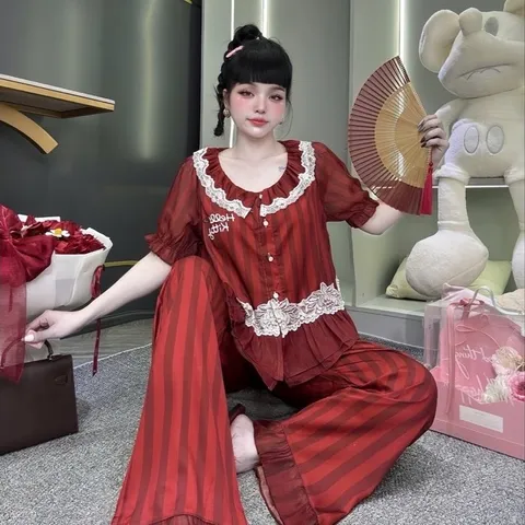 {Mẫu mới về} Bộ ngủ mặc nhà sang lụa mịn