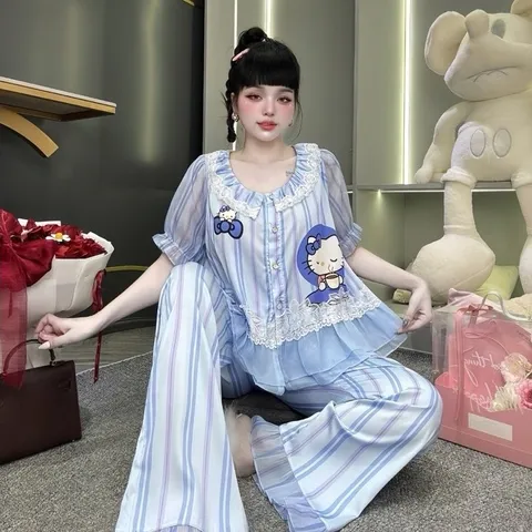 {Mẫu mới về} Bộ ngủ mặc nhà sang lụa mịn
