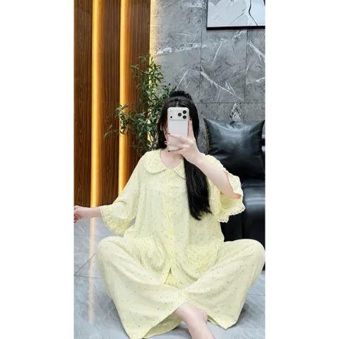 {Mẫu mới} Tay lỡ cổ sen phối ren F21