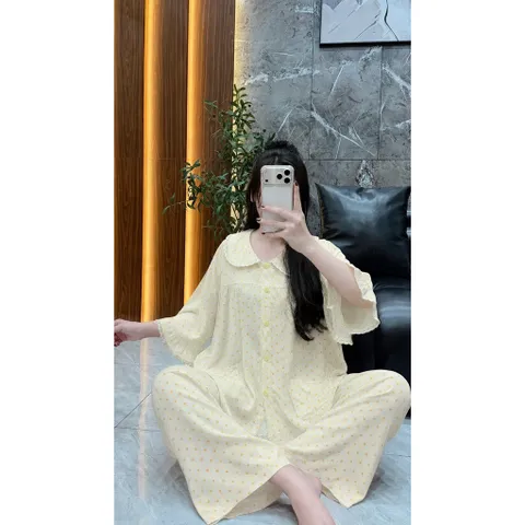 {Mẫu mới} Tay lỡ cổ sen phối ren F21