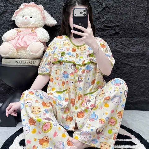 {Mẫu mới} Tay ngắn thắt nơ