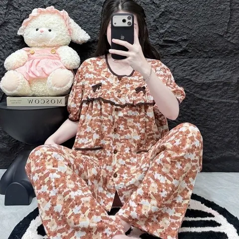 {Mẫu mới} Tay ngắn thắt nơ