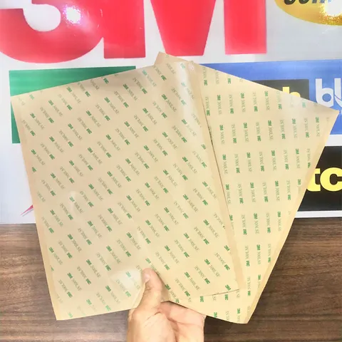 Tờ băng keo 2 mặt 3M 93015 khổ A4 – Siêu dính, Siêu chắc, Siêu mỏng, Chịu nhiệt độ cao (P126908)