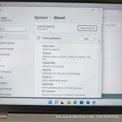 Dell Latitude 5420 i7 Laptop (P126093)