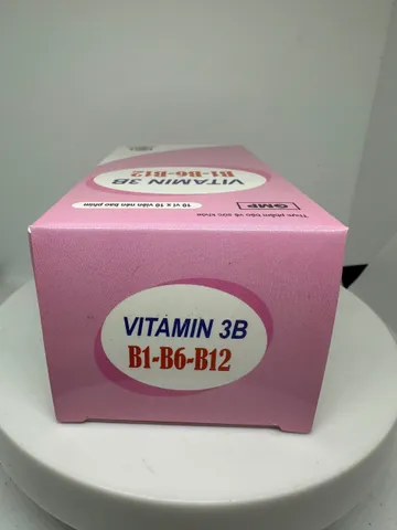 Viên uống Vitamin 3B B1-B6-B12 Thái Bình (Hộp 100 viên) Hỗ trợ bổ sung các vitamin nhóm B cần thiết cho cơ thể.
