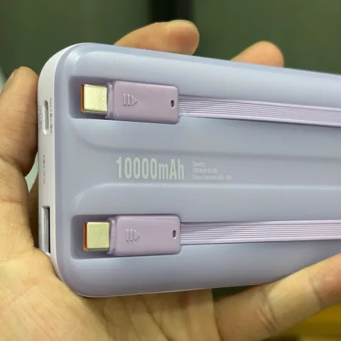 Sạc Dự Phòng Baseus PPMD10  10000mAh 30W – Tích Hợp 2 Cáp Type-C, Sạc Nhanh PD, Màn Hiển Thị Pin (P125842)