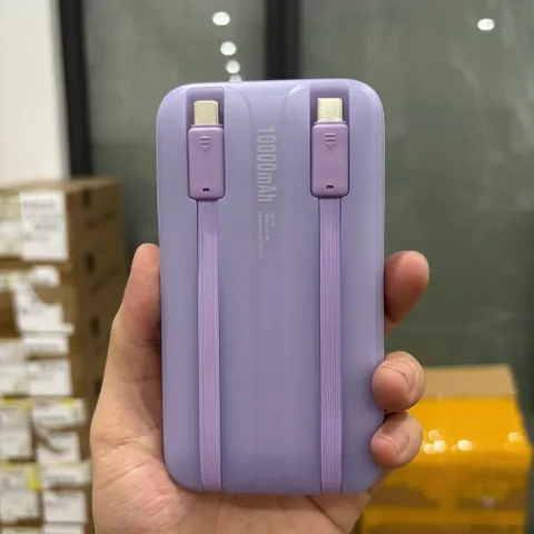 Sạc Dự Phòng Baseus PPMD10  10000mAh 30W – Tích Hợp 2 Cáp Type-C, Sạc Nhanh PD, Màn Hiển Thị Pin (P125842)