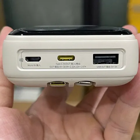 Sạc dự phòng Baseus PPXPB12 - 20.000mAh kèm cáp liền Type-C + Lightning (P125839)