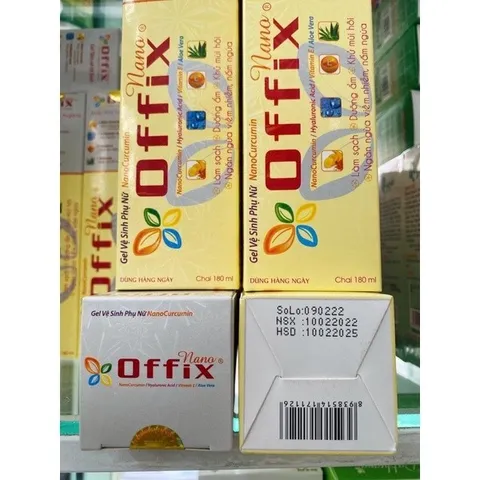 Dung Dịch Vệ Sinh Phụ Nữ Offix Nghệ Nano – Làm Sạch Dịu Nhẹ, Chăm Sóc Vùng Kín Hằng Ngày
