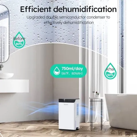Máy hút ẩm bán dẫn thông minh Hysure - có remote, đèn diệt khuẩn (P125322)