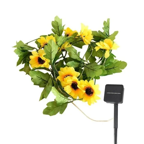 Đèn Năng Lượng Mặt Trời Đèn Led Trang Trí Tết 2025 Hoa Hướng Dương Đèn Trang Trí Ngoài Trời Năng Lượng Mặt Trời