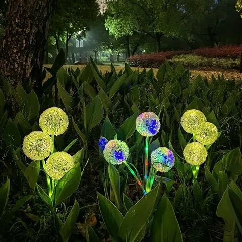 Đèn Năng Lượng Mặt Trời Đèn Led Trang Trí Tết 2025 Hoa Bồ Công Anh Đèn Trang Trí Ngoài Trời Năng Lượng Mặt Trời