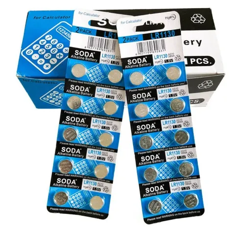 Pin Cúc Áo LR1130 AG10 (Vỉ 10 Viên) - Pin Nút Áo Alkaline 1.5V Cho Đồng Hồ, Cân Điện Tử, Đồ Chơi, Remote