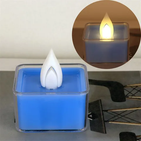Nến Tealight Vuông Mẫu Mới Nến Điện Tử Trang Trí Lễ Tiệc Nến Led Trang Trí Phòng Ngủ Nến Trang Trí Sinh Nhật Để Bàn