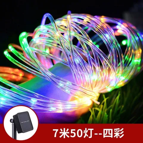 Dây đèn ống trang trí ngoài trời năng lượng mặt trời chống nước Đèn Led Trang trí Sân Vườn Ngoài Trời Đèn Trang Trí Tết