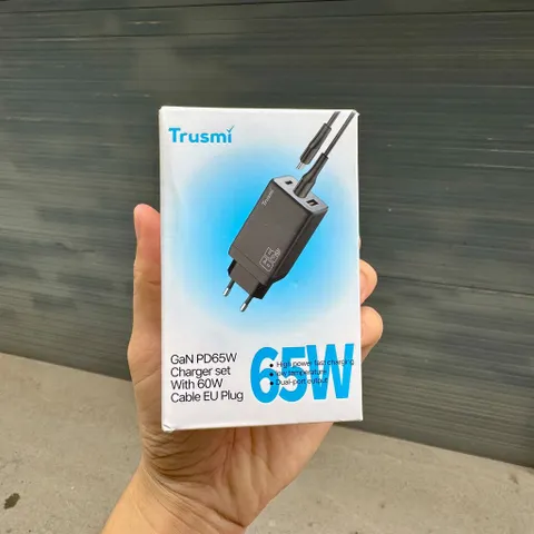 Bộ sạc nhanh 65w 2C 1A Trusmi (P125133)