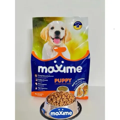 Thức ăn cho chó con Maxime Puppy vị gà gói 400g