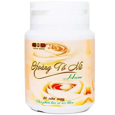 Hoàng Tố Nữ Dan Khang hỗ trợ giảm khí hư bạch đới bổ trung ích khí cho phụ nữ Hộp 60 viên