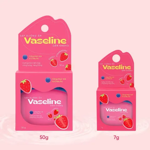 Sáp dưỡng môi Vaseline Dân Khang dưỡng ẩm giảm tình trạng môi khô nứt nẻ