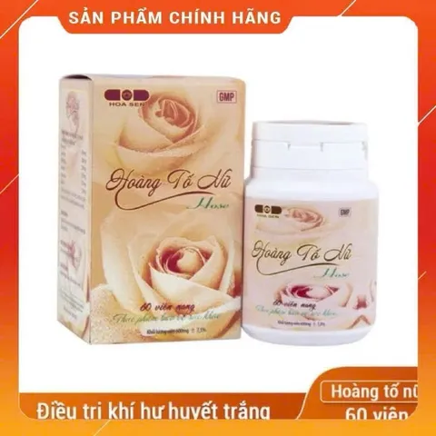 Hoàng Tố Nữ Dan Khang hỗ trợ giảm khí hư bạch đới bổ trung ích khí cho phụ nữ Hộp 60 viên