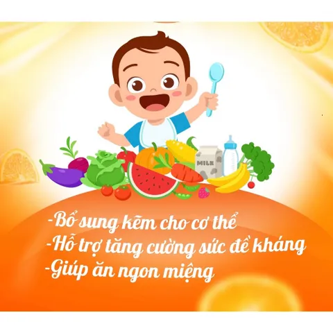 Dung Dịch Zinc Fobe Oral Bổ Sung Kẽm, Giúp Ăn Ngủ Ngon, Tăng Cường Đề Kháng Cho Trẻ - Hộp 20 ống 847493