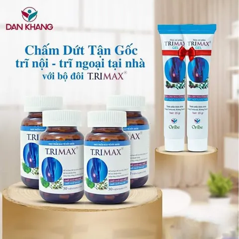 Gel Bôi Trĩ Trimax - Giúp Giảm Đau Rát Và Co Búi Trĩ , Giảm Ngứa Ngăn Ngừa Sưng Chảy Máu (Tuýp 20g)