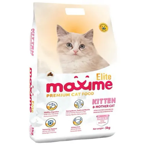 Maxime Elite Thức ăn cao cấp dành cho mèo con và mèo mẹ đang mang thai 1kg
