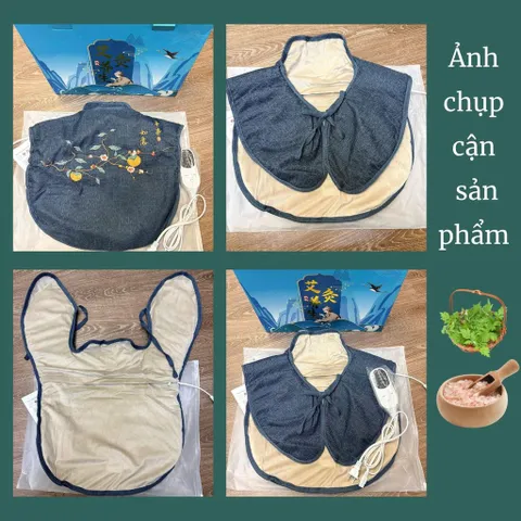 Đai Chườm Muối Thảo Dược ĐỒNG NHÂN ĐƯỜNG Giảm Đau Vai Gáy Cổ, Giảm Căng Cứng Cơ, Tăng Tuần Hoàn Máu (P124083)