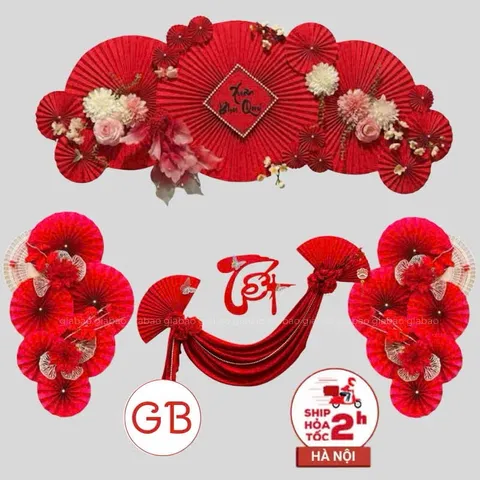 ￼Combo Trang Trí Tết, Decor Tết Đón Năm Mới Xuân Bính Ngọ 2026 (P123557)