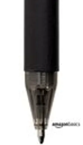 Hộp 12 chiếc bút bi Amazon Basics ( Mỹ ) B09PNYMC23 - Màu đen. Viết trơn & chữ đẹp. (P123480)