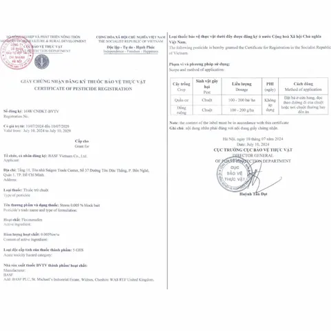 Storm trừ chuột gói 20 viên nén Thế Hệ Mới Hợp Trí - BASF kiểm soát chuột to nhỏ trong nhà kho xưởng chuồng trại và đồng ruộng hiệu quả không mùi